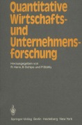 Cover-Bild zum Titel 'Quantitative Wirtschafts- und Unternehmensforschung' von ''