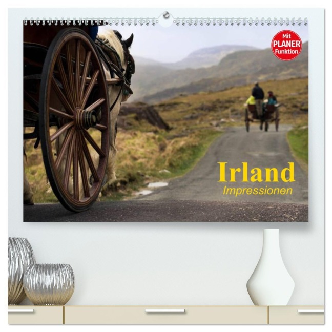 Irland. Impressionen (hochwertiger Premium Wandkalender 2026 DIN A2 quer), Kunstdruck in Hochglanz - Elisabeth Stanzer