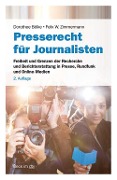 Cover-Bild zum Titel 'Presserecht für Journalisten' von 'Dorothee Bölke, Felix W. Zimmermann'