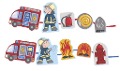 Fädelspiel Feuerwehr - 