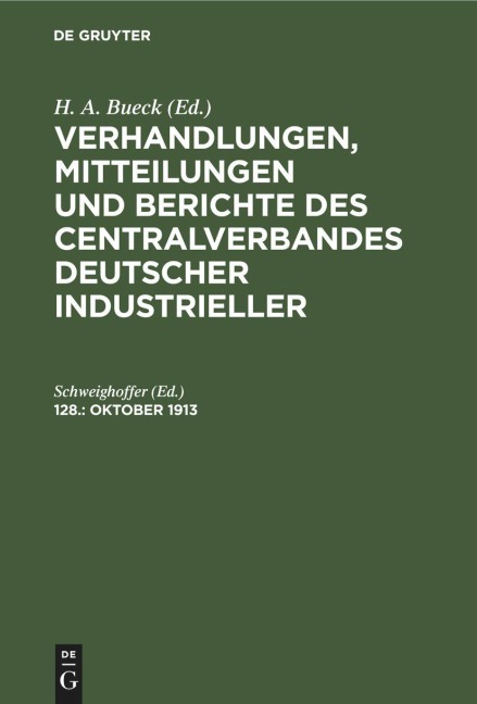 Oktober 1913 - 