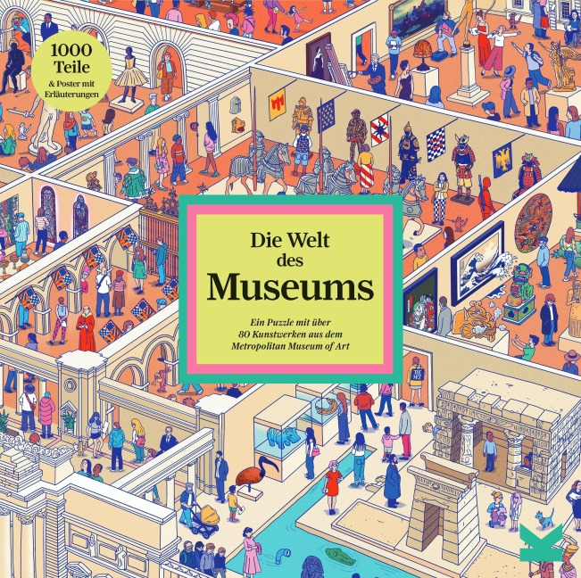 Die Welt des Museums - Puzzle 1000 Teile - The Metropolitan Museum Of Art