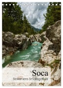 Cover-Bild zum Titel 'Soca - Sloweniens Smaragdfluss (Tischkalender 2026 DIN A5 hoch), CALVENDO Monatskalender' von 'Alexander Bartek'