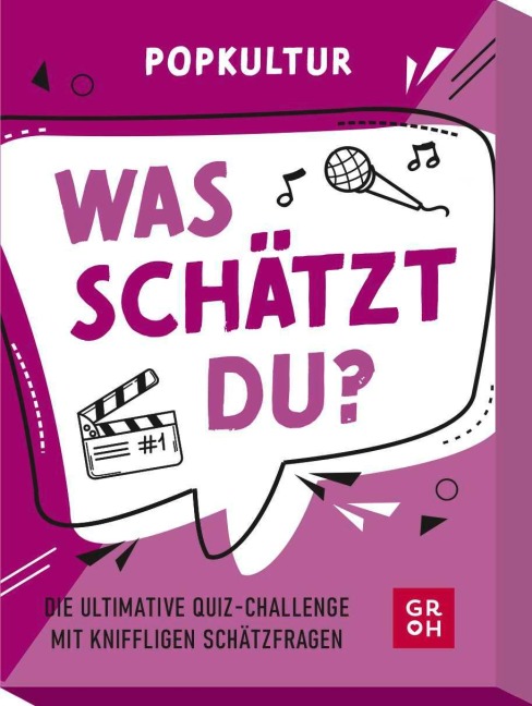 Was schätzt du? - Popkultur - Marianne Huber