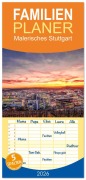 Cover-Bild zum Titel 'Familienplaner 2026 - Malerisches Stuttgart mit 5 Spalten (Wandkalender, 21 x 45 cm) CALVENDO' von 'Tom-Pic-Art Tom-Pic-Art'