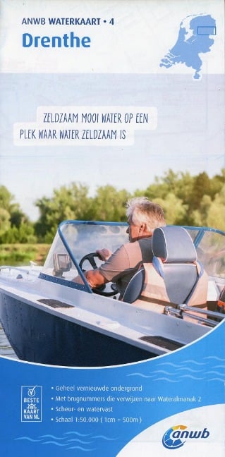 Drenthe 1:50 000 Waterkaart - 