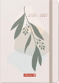 Schülerkalender 2024/2025 "Mediterranean", 2 Seiten = 1 Woche, A5, 208 Seiten, mehrfarbig - 