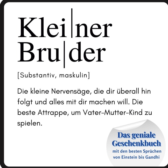 Kleiner Bruder - Steffi Meier