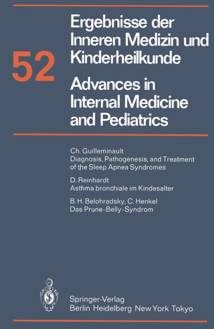 Ergebnisse der Inneren Medizin und Kinderheilkunde / Advances in Internal Medicine and Pediatrics - P. Frick, G. -A. von Harnack, A. Prader, G. A. Martini, K. Kochsiek