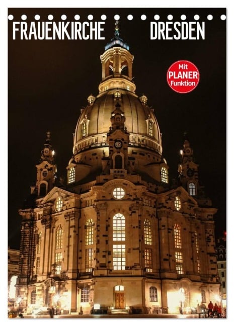 Frauenkirche Dresden (Tischkalender 2026 DIN A5 hoch), CALVENDO Monatskalender - Anette Thomas Jäger