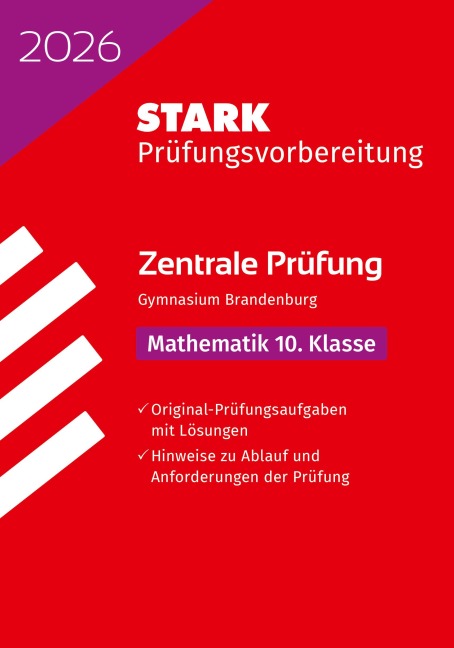 STARK Mathematik 10. Klasse - Zentrale Prüfung Gymnasium 2026 Brandenburg - Prüfungsvorbereitung - 