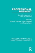 Cover-Bild zum Titel 'Professional Burnout' von ''