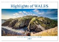 Highlights of Wales (Wall Calendar 2024 DIN A3 landscape), CALVENDO 12 Month Wall Calendar - Urte Kortjohann Photography