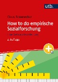 Cover-Bild zum Titel 'How to do empirische Sozialforschung' von 'Claus Braunecker'