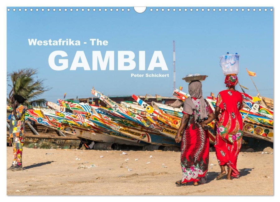 Westafrika - The Gambia (Wandkalender 2026 DIN A3 quer), CALVENDO Monatskalender - Peter Schickert