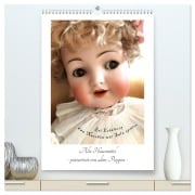 Cover-Bild zum Titel 'Alte Hausmittel - präsentiert von alten Puppen (hochwertiger Premium Wandkalender 2026 DIN A2 hoch), Kunstdruck in Hochglanz' von 'Weibkiwi Weibkiwi'
