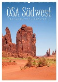 USA Südwest Facettenreiche Landschaften (Wandkalender 2025 DIN A2 hoch), CALVENDO Monatskalender - Melanie Viola