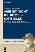 Cover-Bild zum Titel '"Sie ist nicht im Himmel" (Dtn 30,12)' von 'Shimon Gesundheit'