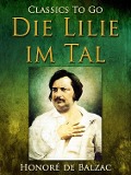 Cover-Bild zum Titel 'Die Lilie im Tal' von 'Honoré de Balzac'