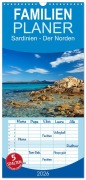 Cover-Bild zum Titel 'Familienplaner 2026 - Sardinien - Der Norden mit 5 Spalten (Wandkalender, 21 x 45 cm) CALVENDO' von 'Martin Rauchenwald'