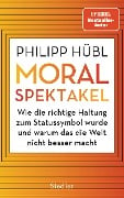 Cover-Bild zum Titel 'Moralspektakel' von 'Philipp Hübl'