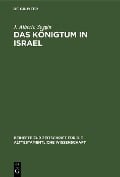Cover-Bild zum Titel 'Das Königtum in Israel' von 'J. Alberto Soggin'