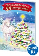 Cover-Bild zum Titel 'Mein Adventskalender mit 24 Einhorngeschichten' von ''