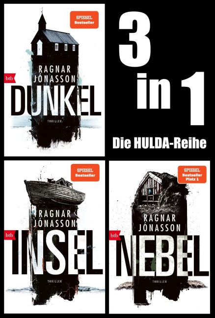 HULDA Band 1-3 - Dunkel/Insel/Nebel - Ragnar Jónasson