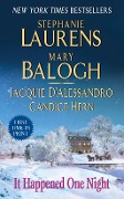 Cover-Bild zum Titel 'It Happened One Night' von 'Stephanie Laurens, Candice Hern, Jacquie D'Alessandro, Mary Balogh'