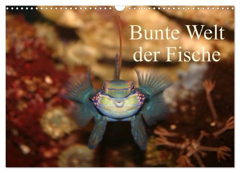 Bunte Welt der Fische (Wandkalender 2025 DIN A3 quer), CALVENDO Monatskalender - Barbara Mielewczyk