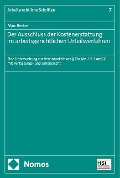 Cover-Bild zum Titel 'Der Ausschluss der Kostenerstattung im arbeitsgerichtlichen Urteilsverfahren' von 'Marc Becker'