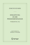 Cover-Bild zum Titel 'Einleitung in die Phänomenologie' von 'Edmund Husserl'