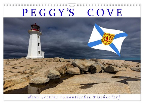 Peggy's Cove (Wandkalender 2025 DIN A3 quer), CALVENDO Monatskalender - Roland Brack