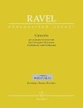 Cover-Bild zum Titel 'Concerto für Klavier und Orchester G-Dur' von 'Maurice Ravel'