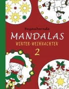 Cover-Bild zum Titel 'Bezaubernde Mandalas - Winter-Weihnachten 2' von 'Sannah Hinrichs'