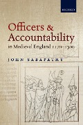 Cover-Bild zum Titel 'Officers and Accountability in Medieval England 1170--1300' von 'John Sabapathy'