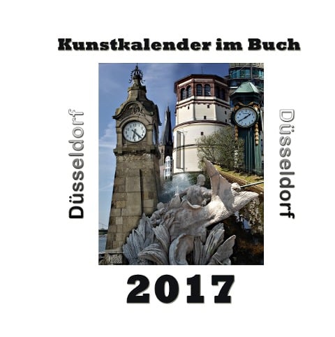 Kunstkalender im Buch - Düsseldorf 2017 - Pierre Sens