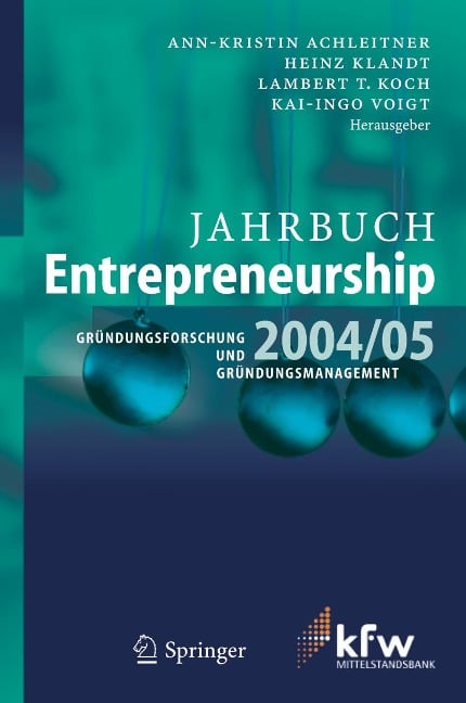 Jahrbuch Entrepreneurship 2004/05 - 