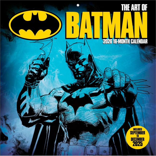 BATMAN Broschürenkalender im Format 30 x 30 - 