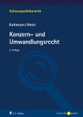 Cover-Bild zum Titel 'Konzern- und Umwandlungsrecht' von 'Jens Kuhlmann, Erik Ahnis'