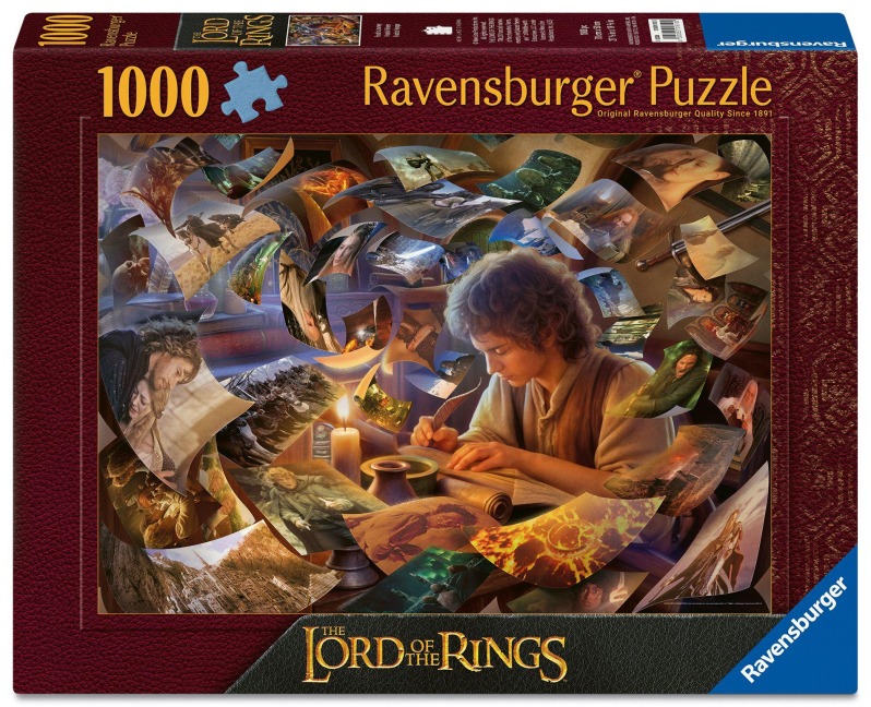 Erwachsenenpuzzle 1000 Teile - Frodo's Reise - 