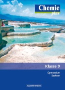 Cover-Bild zum Titel 'Chemie plus 9. Schuljahr. Schülerbuch Gymnasium Sachsen' von 'Karin Arnold, Michaela Böttger, Volkmar Dietrich, Holger Fleischer, Andrea Hein'
