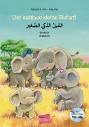 Cover-Bild zum Titel 'Der schlaue kleine Elefant - Deutsch-Arabisch' von 'Katharina E. Volk, Antje Flad'