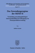 Cover-Bild zum Titel 'Das Zuwendungsregime der MiFID II' von 'Steffen Gewehr'