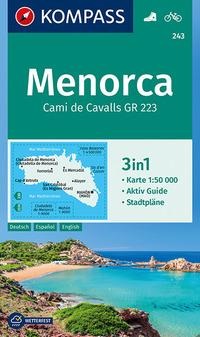 KOMPASS Wanderkarte 243 Menorca 1:50.000 - 