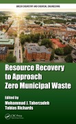 Cover-Bild zum Titel 'Resource Recovery to Approach Zero Municipal Waste' von ''
