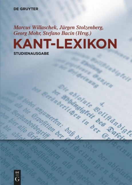Kant-Lexikon - 