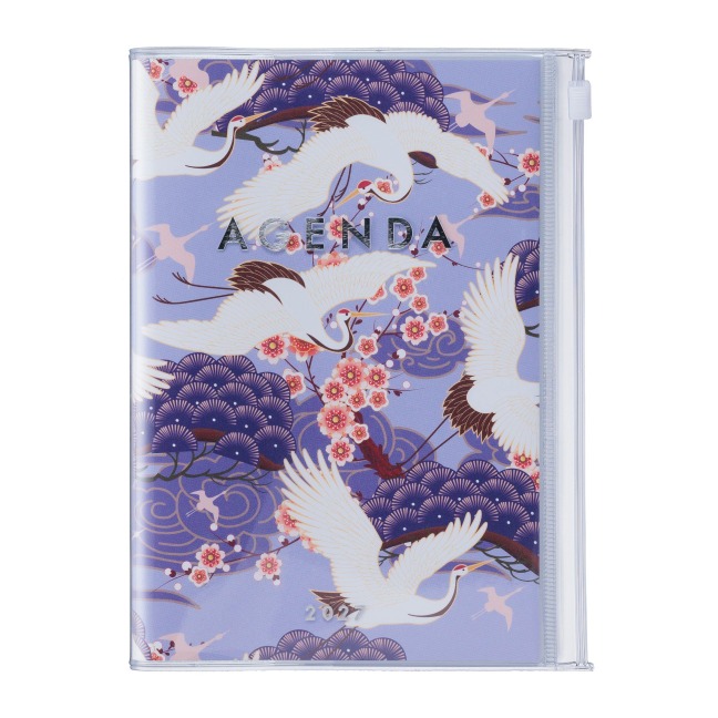 MARK'S 2026/27 Diary B6 Japan  // Birds Purple - 