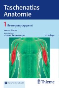 Cover-Bild zum Titel 'Taschenatlas Anatomie 01: Bewegungsapparat' von 'Werner Platzer, Thomas Shiozawa-Bayer'