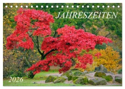 Cover-Bild zum Titel 'Jahreszeiten / 2026 (Tischkalender 2026 DIN A5 quer), CALVENDO Monatskalender' von 'Nonstopfoto Nonstopfoto'